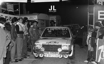 Jordi Ballesteros – Màrius Llongueras (Talbot Horizon) Rallye d’Hivern 1982 (Foto: José Luis Cortijos)